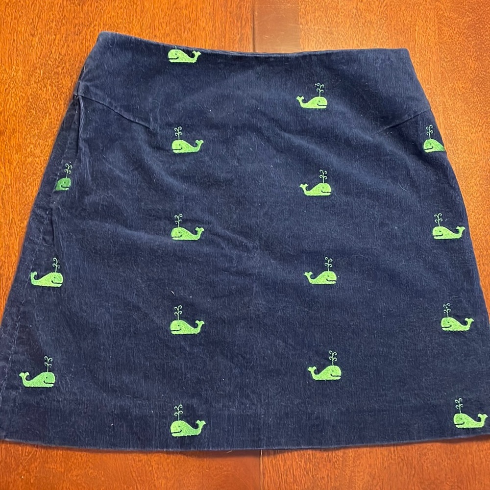 Lilly Pulitzer corduroy skirt